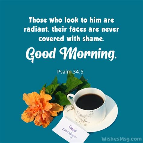 Good Morning Bible Verses and Quotes - WishesMsg