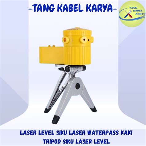 Jual Laser Leveler Siku Laser Waterpass Kaki Tripod Siku Tukang Laser