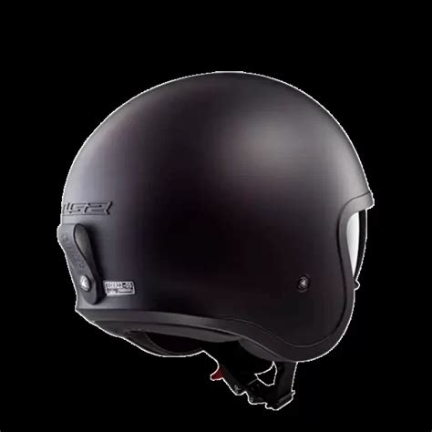 Casco Moto Ls Of Spitfire Negro Matte