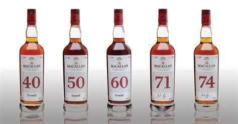 The Macallan Red Collection Whisky Auction Magazine