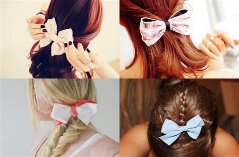 16 Verões Inspire Se Lacinho No Cabelo Diy Faça O Seu Próprio Laço De Cabelo