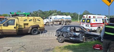 Choque Entre Camioneta De Valores Y Auto Compacto Deja Dos Heridos