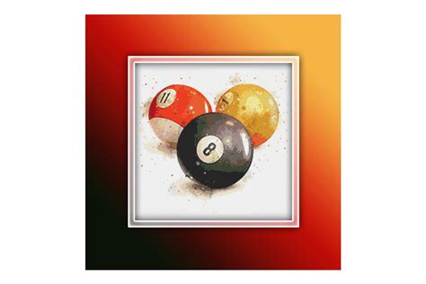 Pool Balls Cross Stitch Pattern Pdf Graphic By Lightunicorndesigns