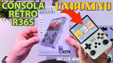 Unboxing Consola Retro R36s Primer Vistazo Youtube