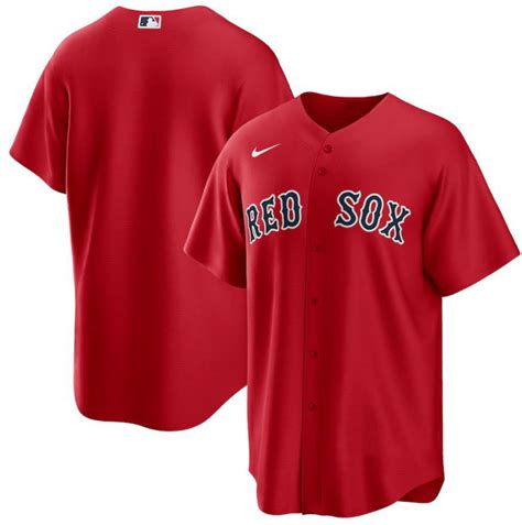 Boston Red Sox Alternate Replica Team Red Jersey