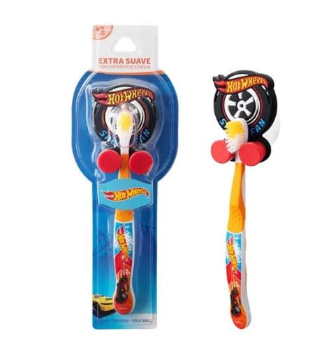 Cepillo Dental Portacepillo Extra Suave Hot Wheels Paper Mill