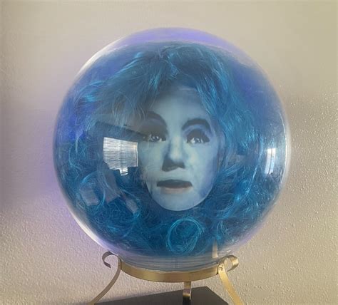 DIY Madame Leota Crystal Ball - Sarah Barnes