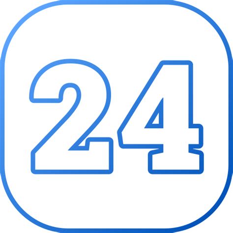 generic gradient outline icon