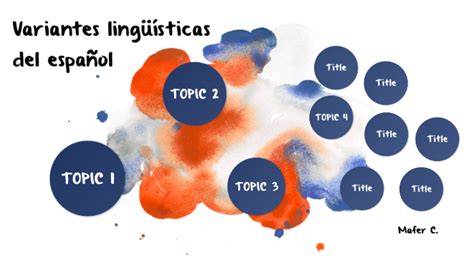 Variantes Lingüísticas del español by Mafer Chán Cif on Prezi