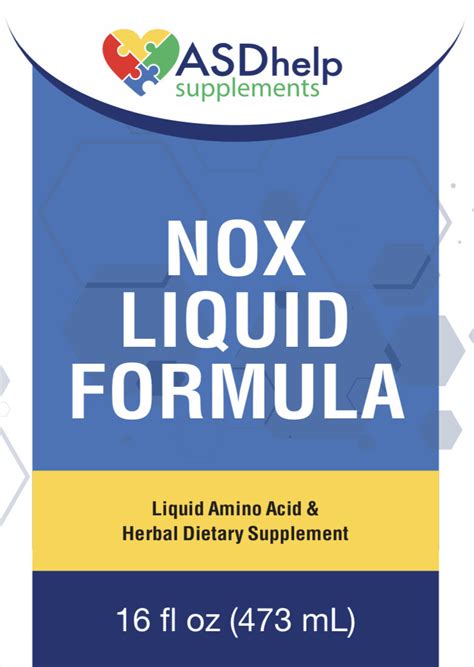 NOX liquid formula nitric oxide support