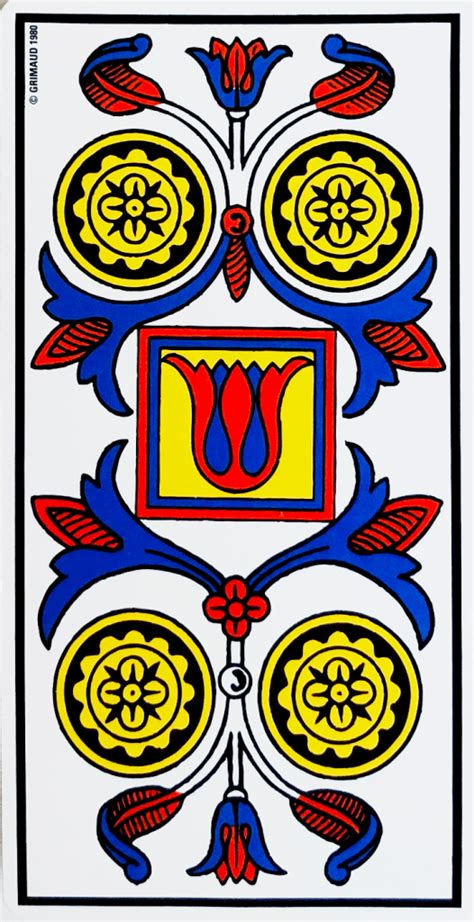 Signification Du Trois De Denier Dans Le Tarot De Marseille