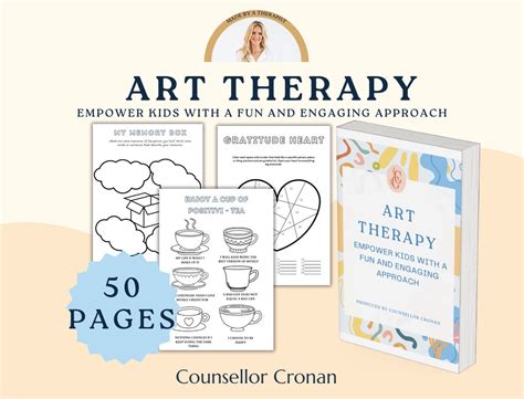 Art Therapy Worksheets For Mental Health Self Esteem And Confidence