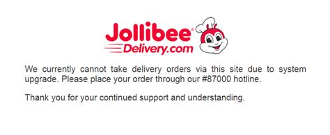 Jollibee Delivery Number