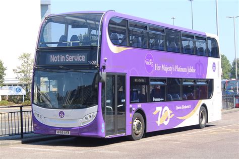 Morebus Poole ADL Enviro 400 1608 HF65AYB In The Strik Flickr