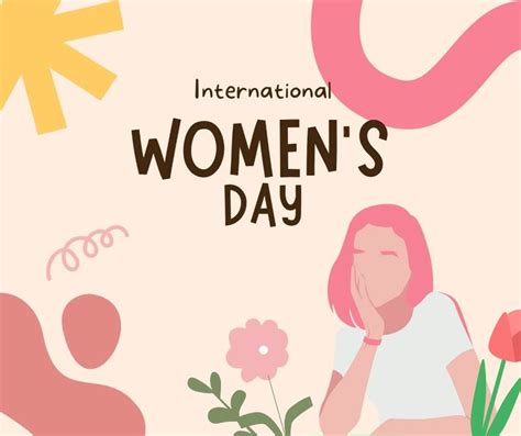 International Women's Day Facebook Post - Templates by Canva in 2022 ...