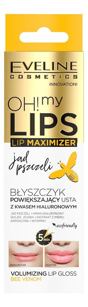 EVELINE OH MY LIPS Maximizer błyszczyk powiększający usta Jad