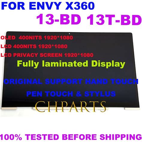 Original For Hp Envy X360 13 Bd 13t Bd M44568 001 Fhd 1080p Oled Lcd