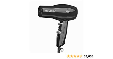 Revlon Compact Hair Dryer 1875w Lightweight Design Perfect For