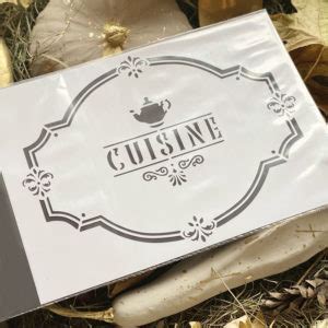 Stencil Cuisine Magic Paint Riutilizzabile 30x21 Cm