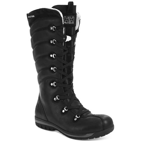 Helly hansen Hellly Hansen Boots Skuld 3 Faux fur Boots in Black | Lyst