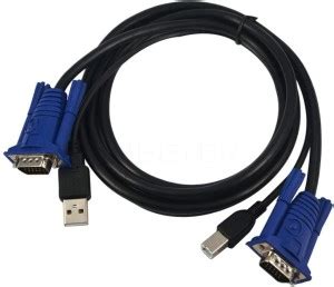 Andtronics Vga Cable A M Usb Kvm Switch Cable M Pin Vga