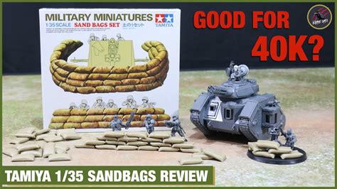 Tamiya Sand Bags Set Unboxing Review Any Good For Warhammer