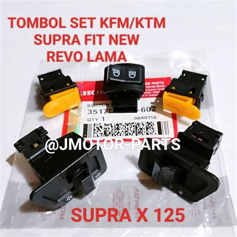 TOMBOL Button SET KTM KFM Turn Signal Switch SEN DIMER ON OF Lamp