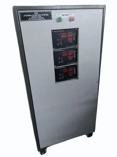 Single Phase Air Cooled Servo Voltage Stabilizer At Rs 85000 In New Delhi