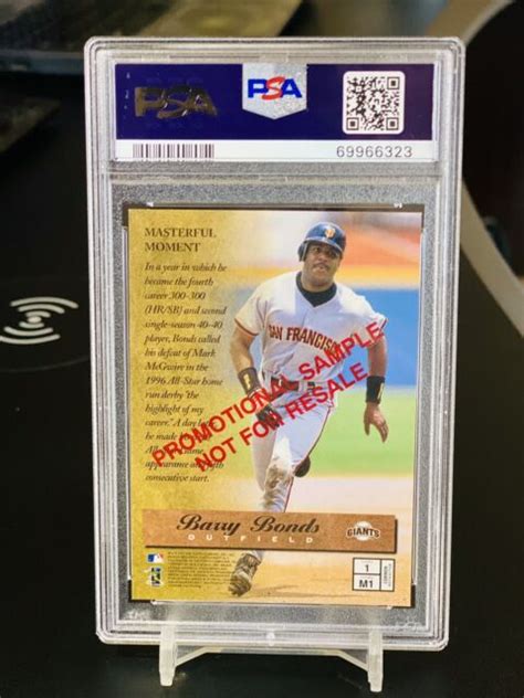 1997 Topps Chrome Refractor 1 Barry Bonds For Sale Online EBay