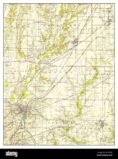 Edwardsville Illinois Map Hi Res Stock Photography And Images Alamy