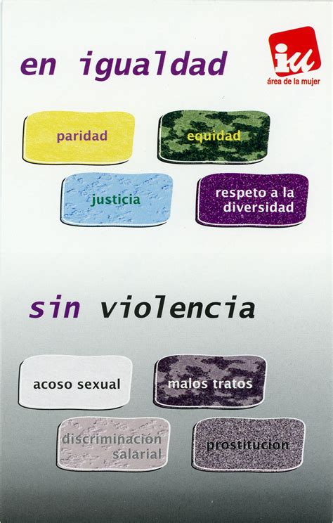 En Igualdad Sin Violencia Peoples History Archive