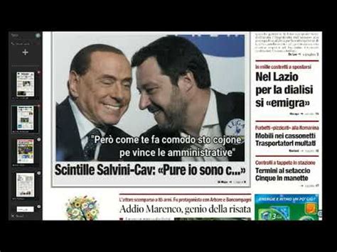 Mattino 6 rassegna stampa di lunedì 18 marzo 2019 YouTube