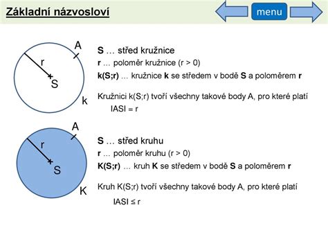 Kruh A Kru Nice Z Kladn N Zvoslov St Edov A Osov Soum Rnost Ppt