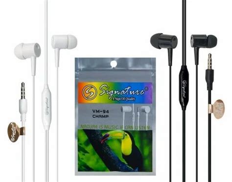 Tvat Mobile Signature Wired Earphone Model Name Number Vm At Rs