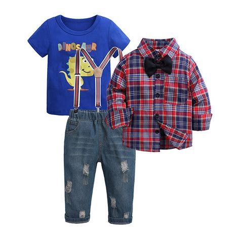 Children Clothing Sets Autumn Fashion Suit Baby Boys Clothes Long