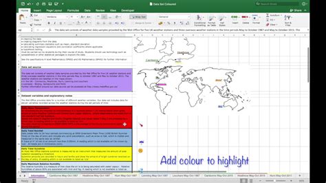 Large Data Set Edexcel Youtube