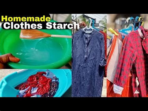 How To Make Starch For Clothes At Home How To Starch Clothes At Home