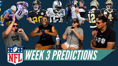 Nfl Week 3 Predictions Trouble In Cincinnati Biggest Storylines Of Week 3 Youtube