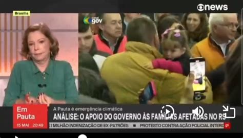 VÍDEO Eliane Cantanhêde compara roubo de suas joias ao sofrimento das