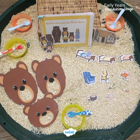 Goldilocks and the Three Bears EYFS Tuff Tray | Goldilocks and the ...