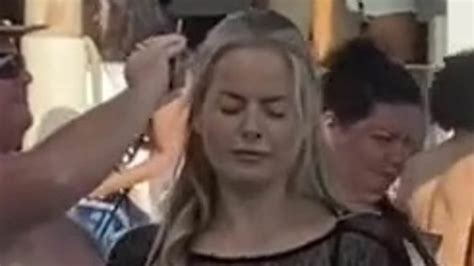 Margot Robbie Lookalike Goes Viral For Getting Wild At Bali Beach Club