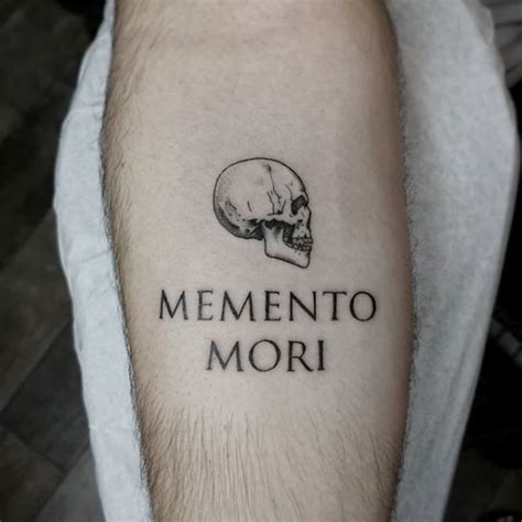 Memento Mori Tattoo Minimalist