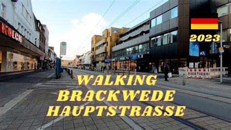 Walking Bielefeld Brackwede Hauptstra E Germany Spaziergang