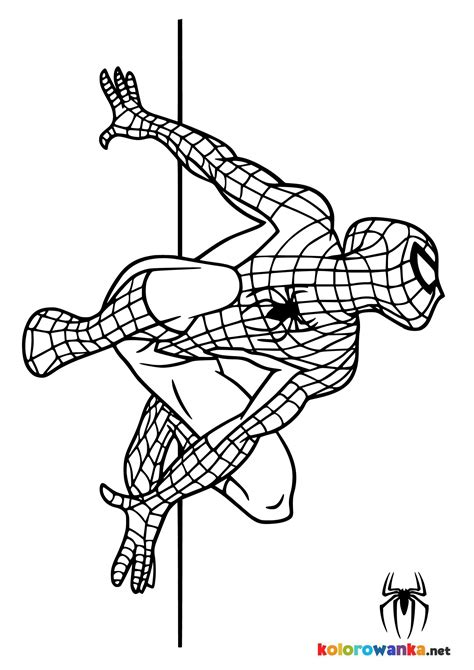 Spiderman Kolorowanki Do Wydruku Bajkowe Kolorowanki Images And Porn