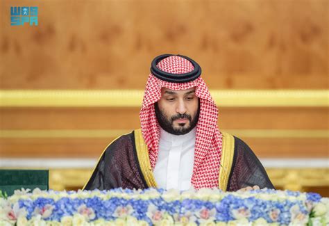 Hrh The Crown Prince Chairs Cabinet Session In Jeddah