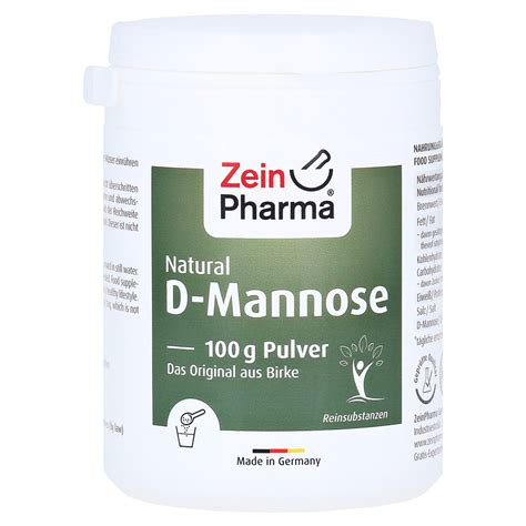 Natural D Mannose Powder Gramm Online Bestellen Medpex