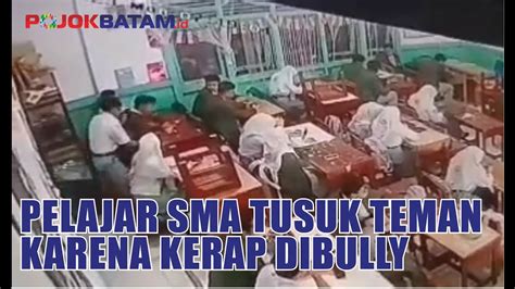 Pelajar SMA Di Banjarmasin Lukai Teman Sekelas Karena Kerap Dibully