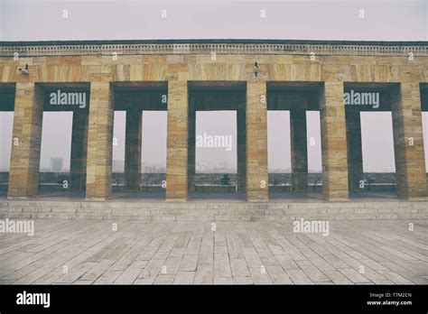 Das Mausoleum Anitkabir Mausoleum Von Atat Rk Ankara T Rkei