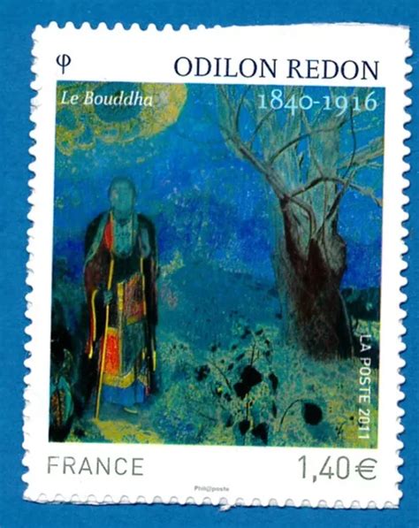 K Timbre De France Autoadh Sif N Neuf Luxe Odilon Redon