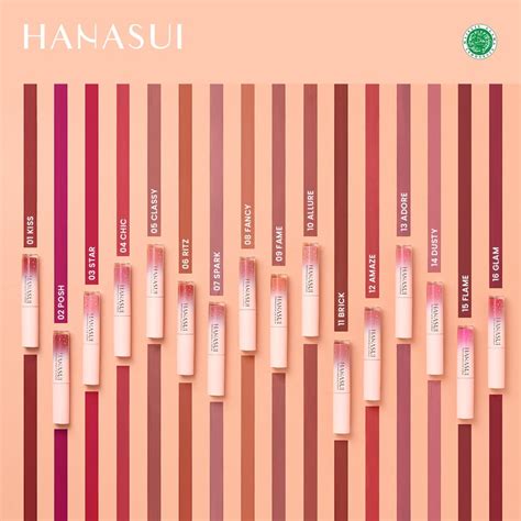 Jual Hanasui Mattedorable Lip Cream Lipcream Hanasui Matcha Latte